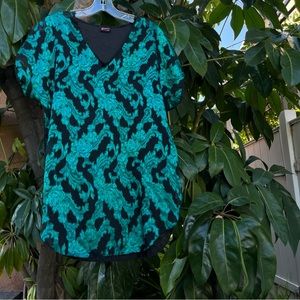 Vintage 90’s Frederick's of Hollywood black and Sheer Mini Slip Dress